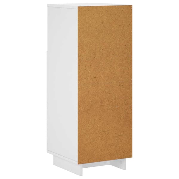 Badrumsskåp Vit 36,5 x 38 x 95 cm Konstruerat trä