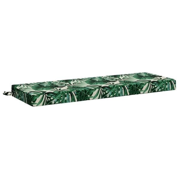 2-delade Bänk Kuddar SOEST 2 st 100% Polyester Bladmönster
