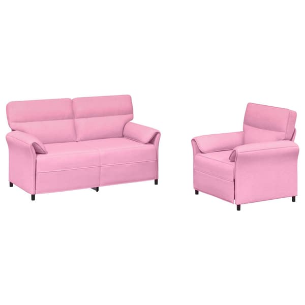 Soffset 2 st Rosa Tyg