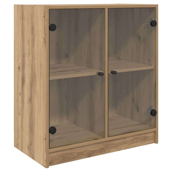 Sidokabinett Artisan Ek 68 x 37 x 75,5 cm Konstruerat trä