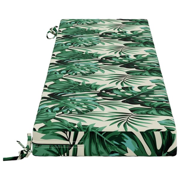 2-delade Bänk Kuddar SOEST 2 st 100% Polyester Bladmönster