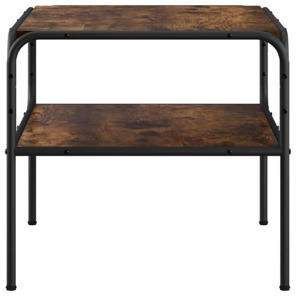 Sidobord Rökt ek 100 x 50 x 46 cm Konstruerat trä