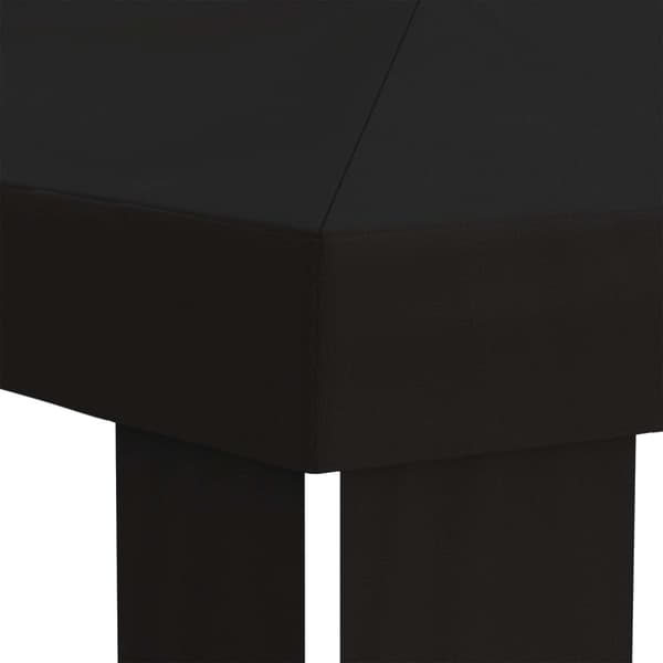 Tältöverdrag 6 x 3 m Svart Polyester 190 gsm