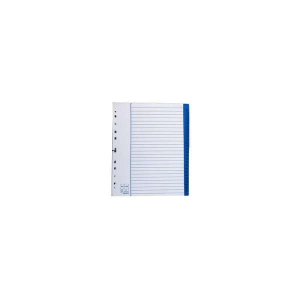 Pappersregister A4 1-52 5/fp
