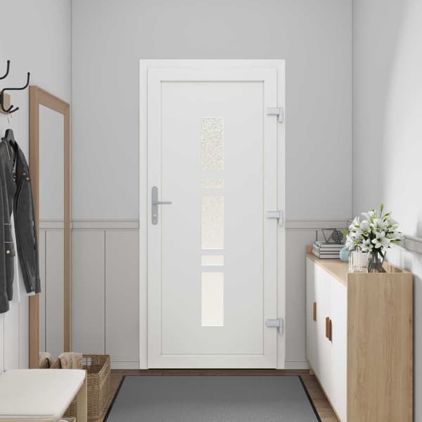 Framdörr Antracit 88 x 200 cm PVC
