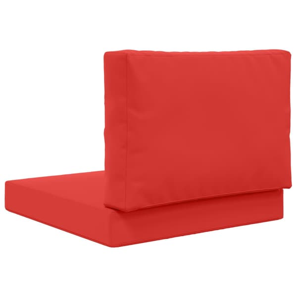 Utomhus Soffa Kudde 2 pcs Röd Polyester