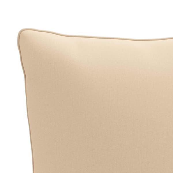 1-delad ryggkudde PUTTEN 100% Polyester Gräddvit
