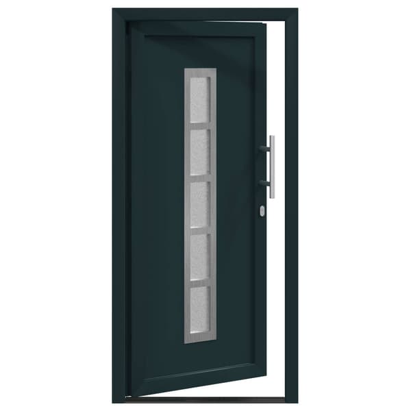Framdörr Antracit 108 x 208 cm PVC