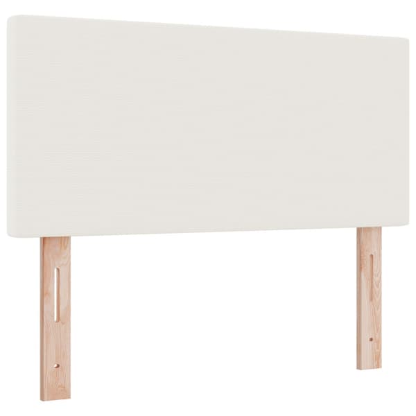 Bäddfjäder Grädde och vit 80 x 200 cm Kordread tyg