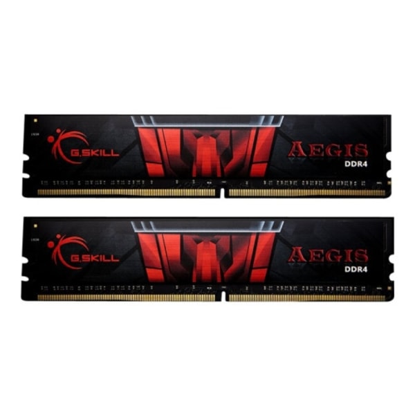 G.Skill AEGIS - DDR4 - sats - 32 GB: 2 x 16 GB - DIMM 288-pin - 3000 MHz / PC4-24000 - ej buffrad