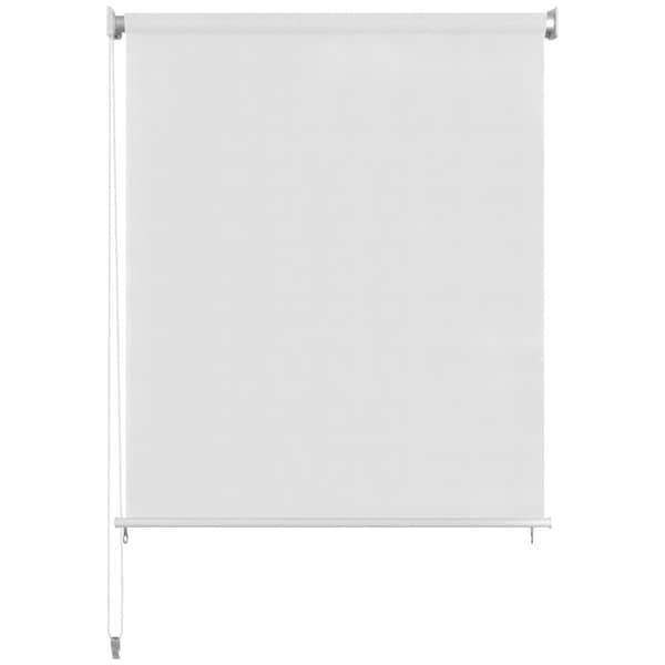Rullgardin utomhus 180x230 cm vit