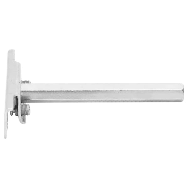 Konsoler för flytande hyllplan 12st osynlig Ø12x100 mm kolstål