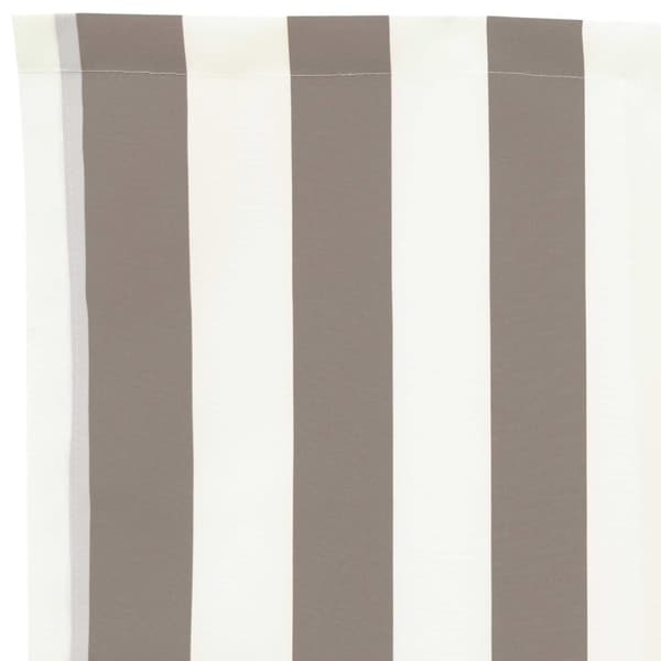 Markiskappa Ersättning Ljusgrå och vit. 5 m Polyester
