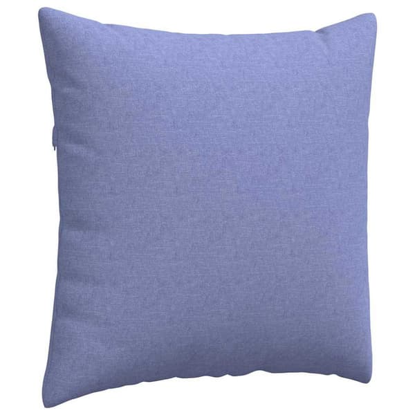 Sofakuddar 2 pcs Jeansblå 60 x 60 cm tyg