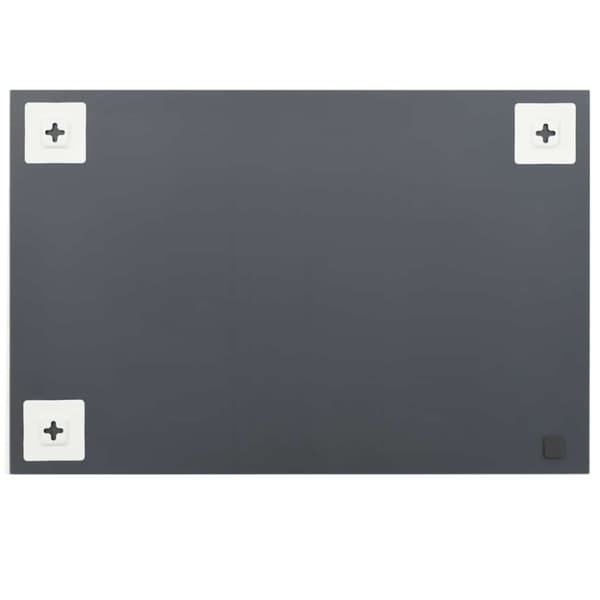 Väggspegel rektangulär 60x40 cm glas