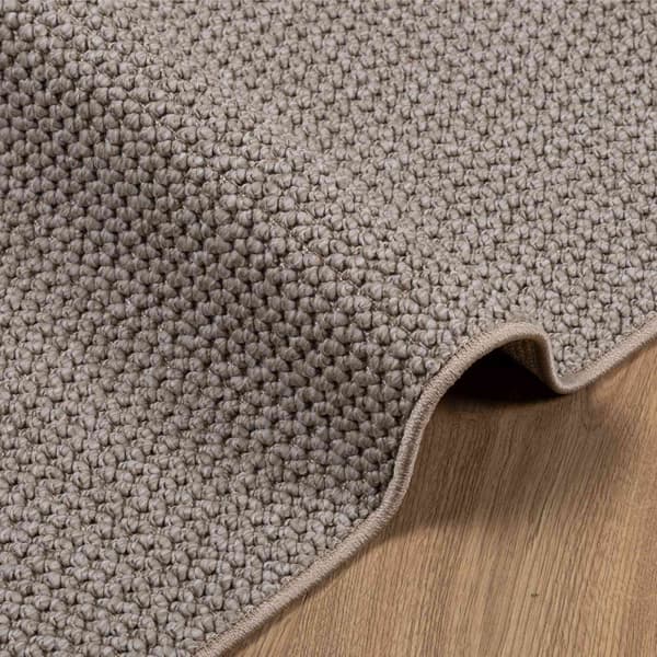 Områdesmattor Rektangulär LUGO Taupe 120 x 170 cm Polyester