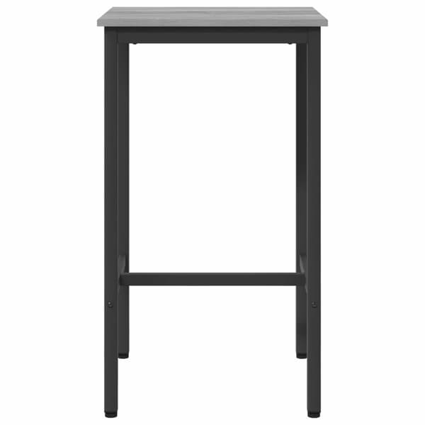 Barbord 52 x 52 x 110 cm Konstruerat trä Grå Sonoma Rektangulär