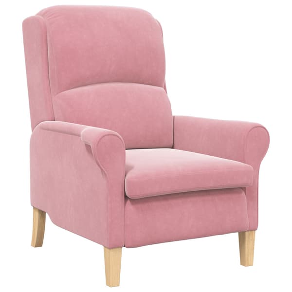 fåtölj Rosa Sammet