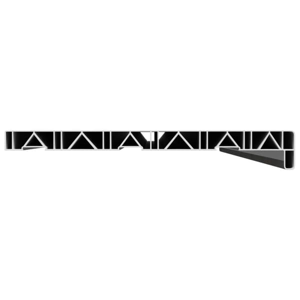 Fönsterbräda Marmorstruktur 120 x 35 x 4,5 cm PVC