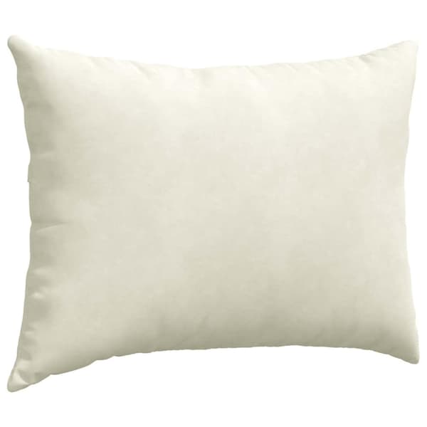 Sofakuddar 2 pcs Kräm 70 x 50 cm Kordread tyg