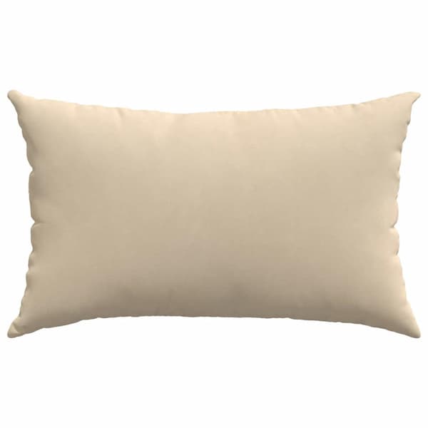 Sofakuddar 2 pcs Kräm 50 x 30 cm tyg