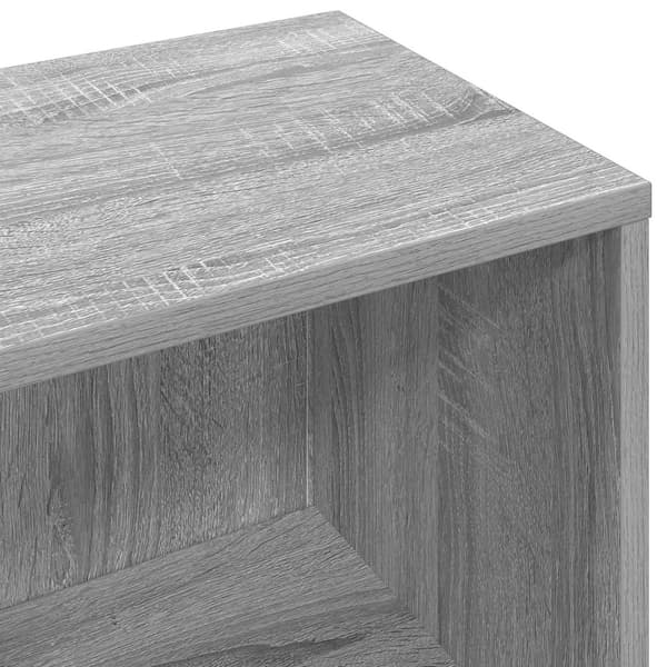 Sideboard med låda Grå Sonoma 88,5 x 27,5 x 63,5 cm