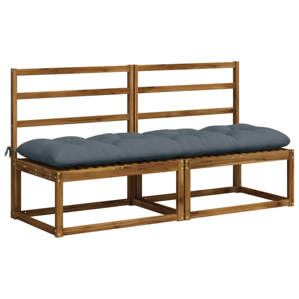 Bänk kudde VIANEN 100% Polyester Blå 180 x 50 x 12 cm