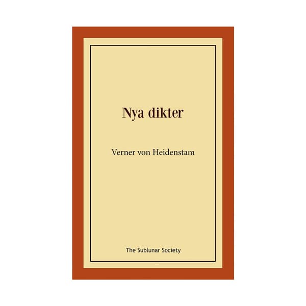 Nya dikter (häftad)