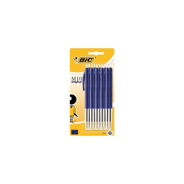 Kulpenna BIC Clic M10 1,0 blå blis 10/fp