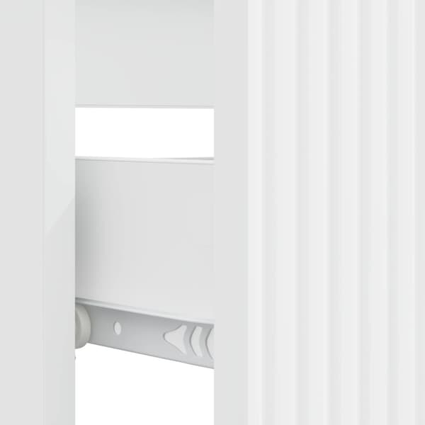 Badrumsskåp med handfat HAARLEM Vit 82 x 41 x 58,5 cm