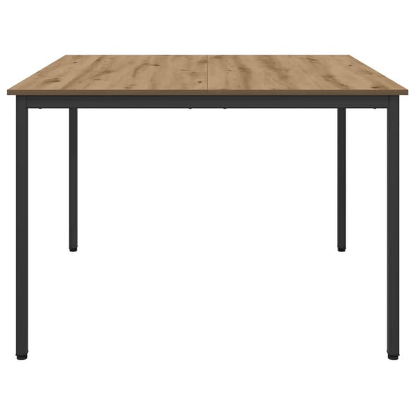 Matbord 110 x 110 x 75 cm METALL Rektangulär