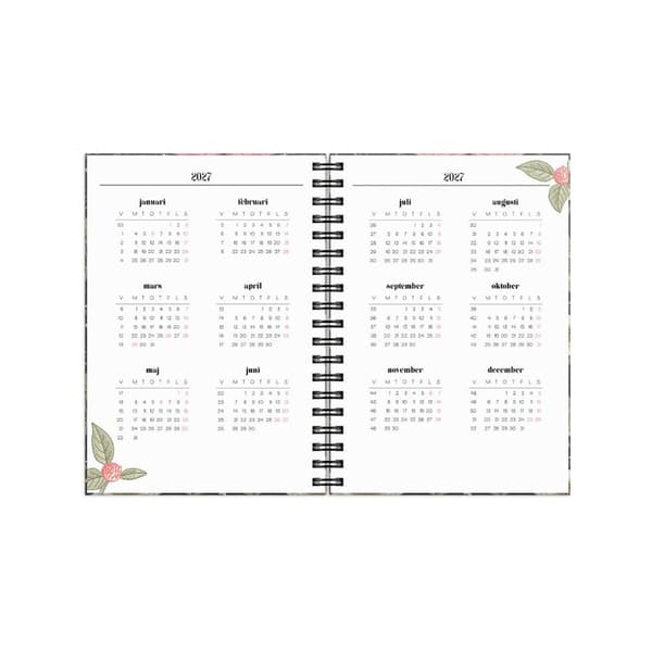 Life Planner Floral 2027