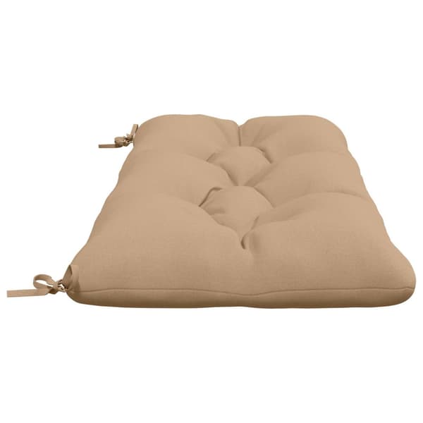 2-delade Bänk Kuddar VIANEN 100% Polyester Sand