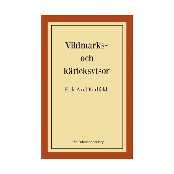 Vildmarks- och kärleksvisor (häftad)