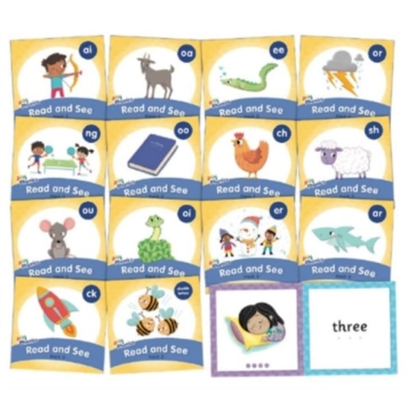 Jolly Phonics Read and See, Pack 2 (häftad, eng)
