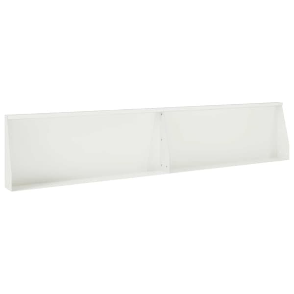 Stödvägg 8 st 300 x 100 x 50 cm Stål Vit