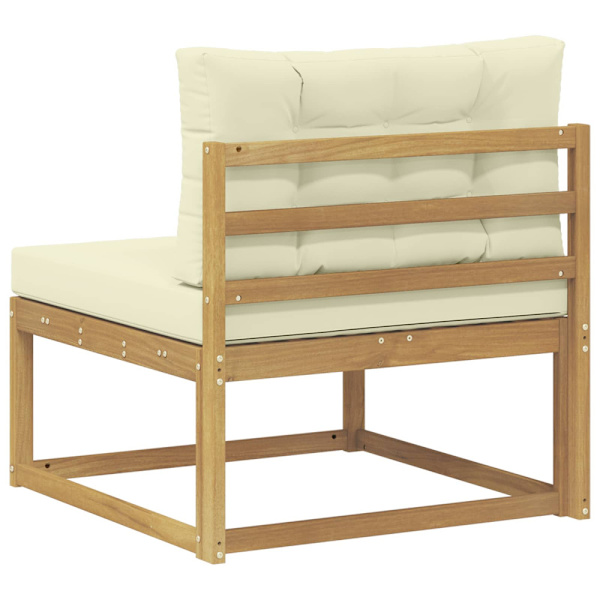 Utomhus Mellansoffa Polyester Vit