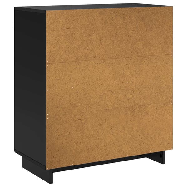 Skänk Svart 67 x 34,5 x 75 cm Konstruerat trä