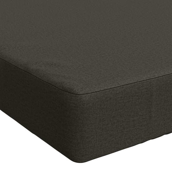 Bänk kudde SOEST 100% Polyester Antracit 160 x 40 x 8 cm