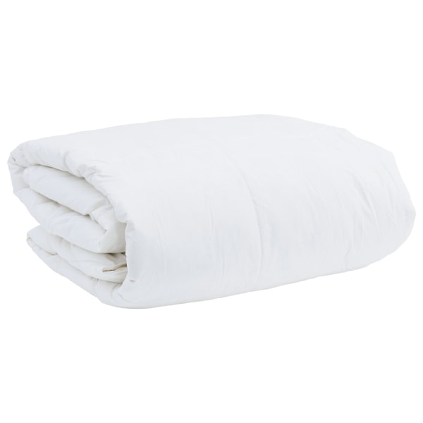 Täckeset med kudde 3 pcs Vit Dunfjäder