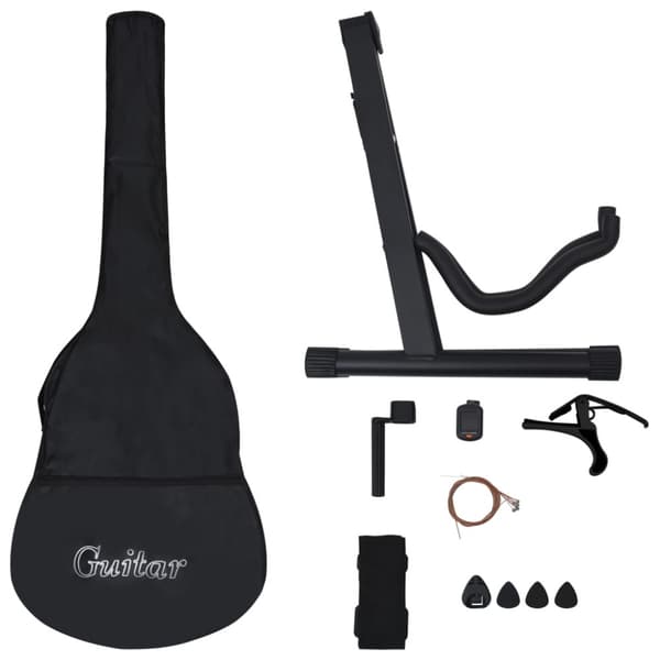 Klassisk gitarr 12 delar blå 4/4 39"
