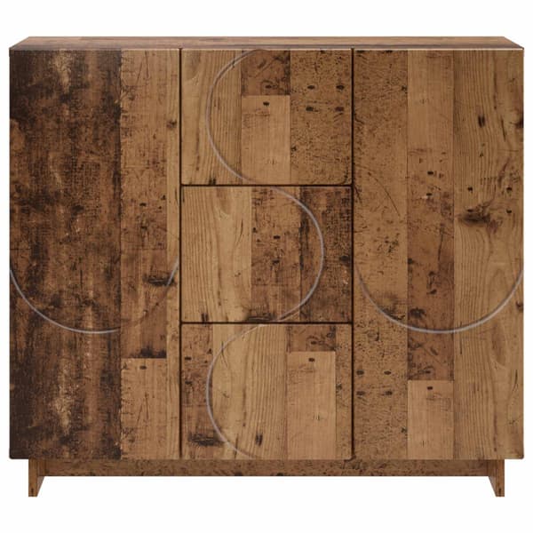 Sideboard Gammalt trä 85.5 x 31 x 75 cm Konstruerat trä