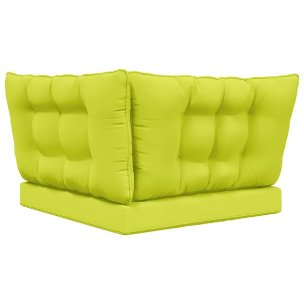 Utomhus Soffa Kudde 3 pcs Grön Polyester
