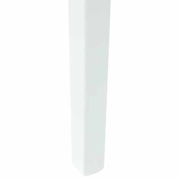 Matstolar 2 pcs Vit 54 x 57 x 73 cm Massiv Gummiträ