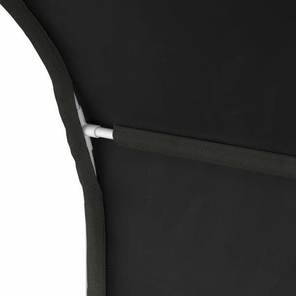 Sängtunnel 2 pcs Svart 211 x 67,5 x 2 cm Polyester