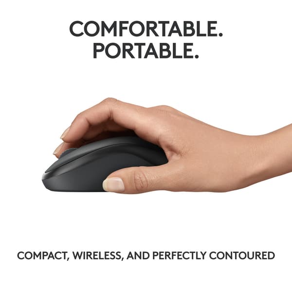 Logitech M240 datormöss Ambidextrous Bluetooth