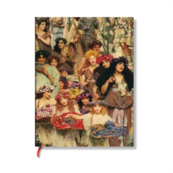 Spring (Lawrence Alma-Tadema) Mini Lined Hardback Journal (Elastic Band Closure) (inbunden, eng)