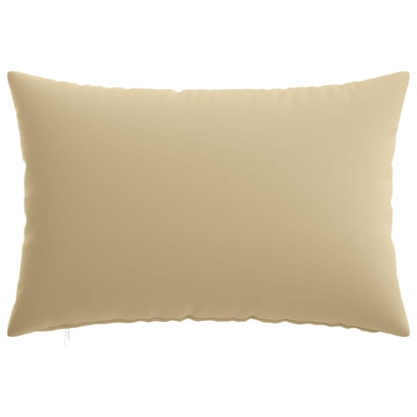 Kuddöverdrag 6 st HEERLEN Beige 30 x 50 cm Polyester