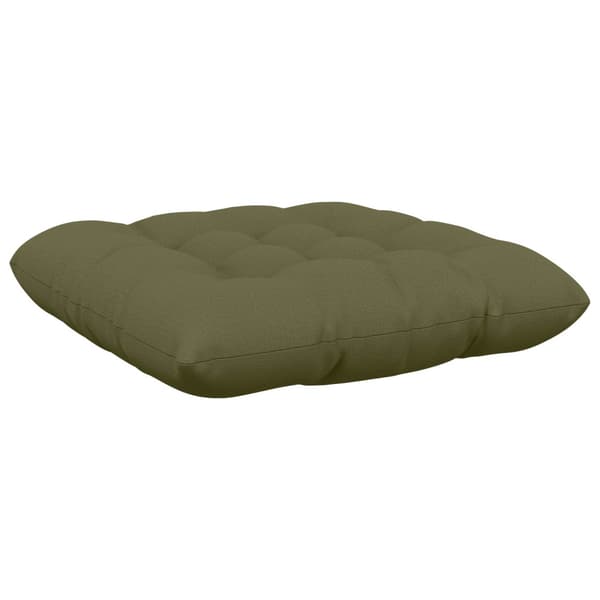 Sittkuddar VIANEN 4 st 100% Polyester Olivgrön 40 x 40 x 12 cm