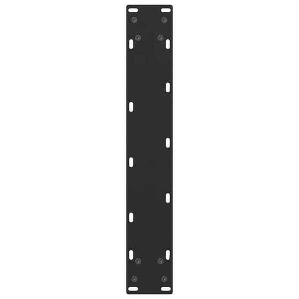 Barbordsben svarta 2 st 40x(90-91) cm stål